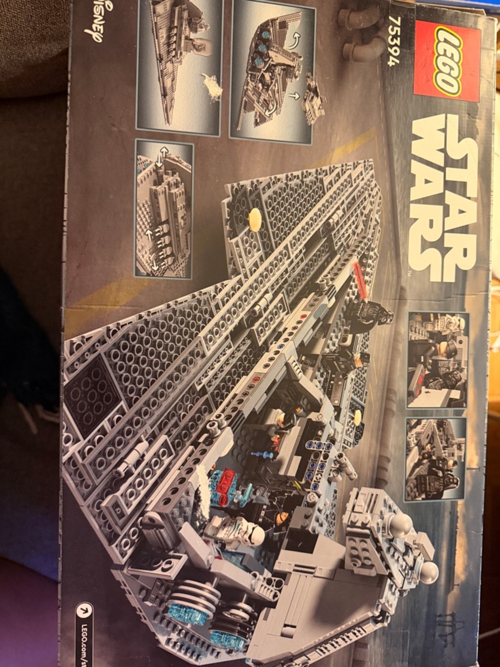 Lego Star Wars Imperial Star Destroyer 10+ 75394, 1555 pcs